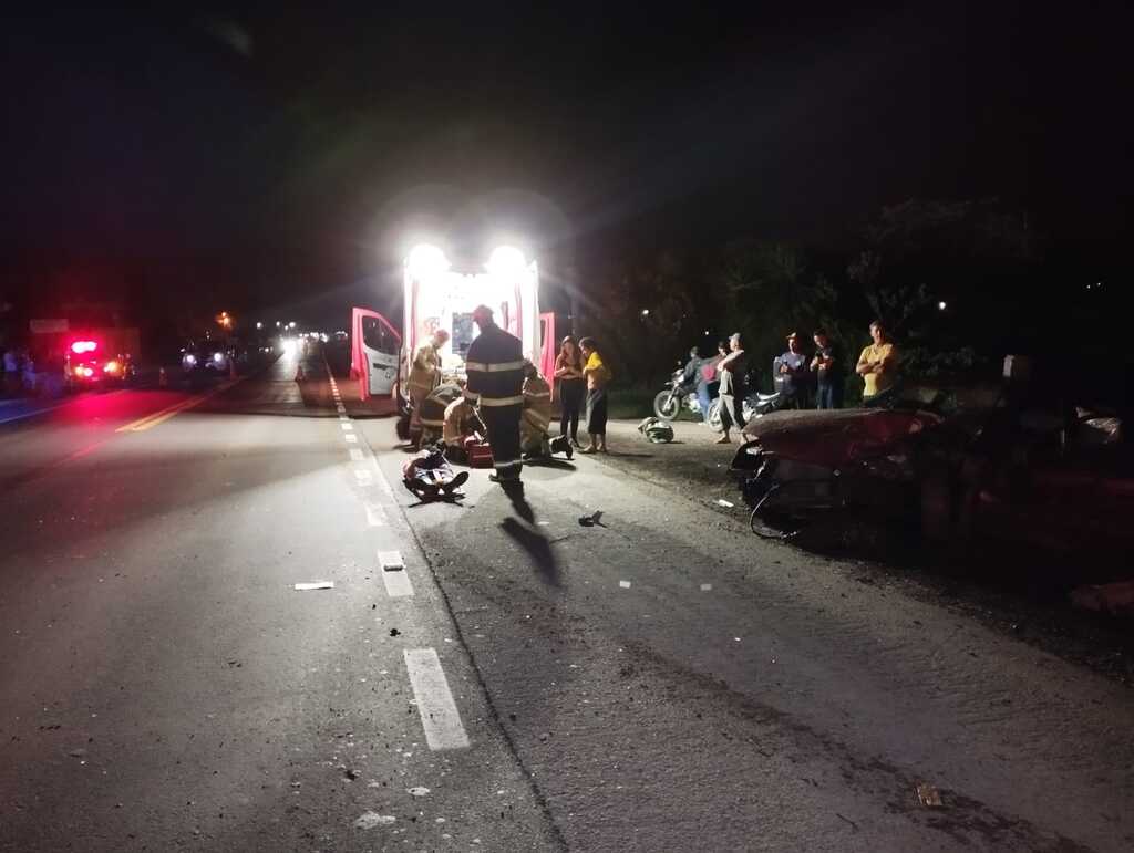 Bei Polícia Colisão Entre Dois Carros Deixa Cinco Pessoas Feridas Na Br 392 Em Santa Maria 